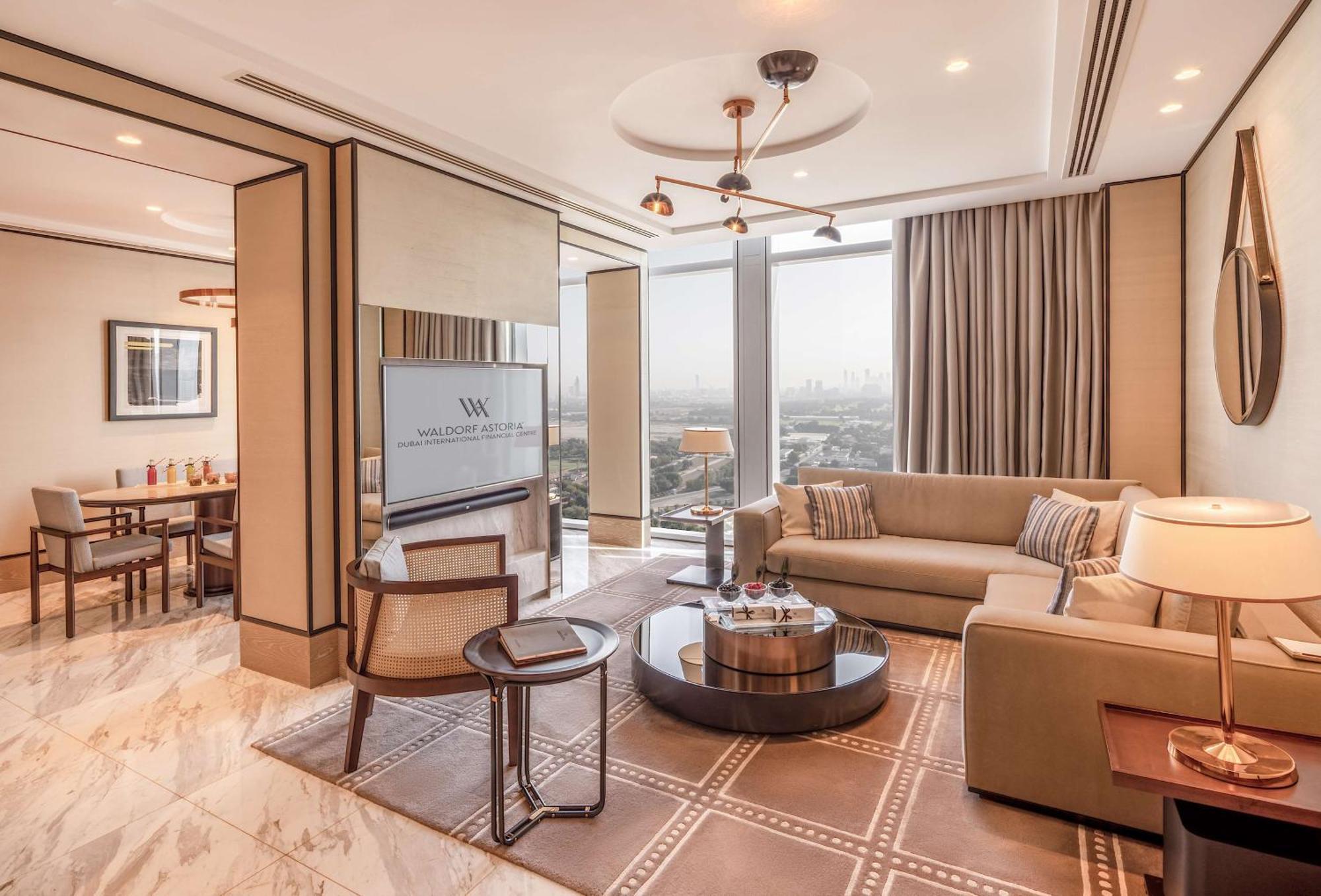 Waldorf Astoria Dubai International Financial Centre Hotel Exterior foto